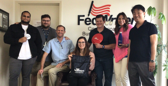 FedWriters team at Headquarters